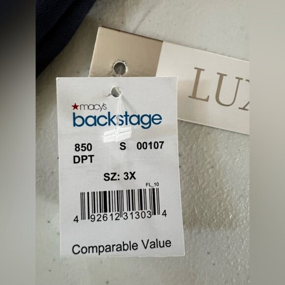 Luxology Blue Midi V-Neck Sundress - Picture 10 of 13